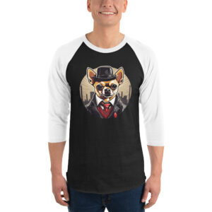 3/4 sleeve raglan “Godfather” shirt
