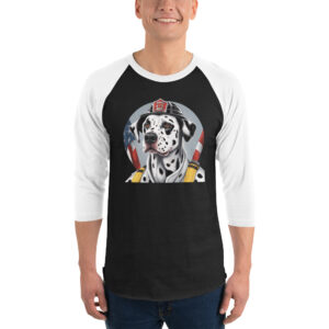 3/4 sleeve raglan “Firefighter” shirt