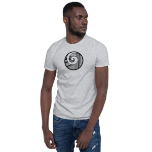 All Black Koru Unisex T-Shirt