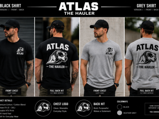 BOSS DOG Atlas Graphic Tee