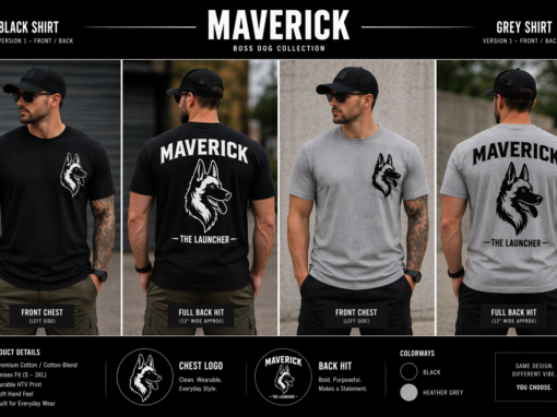 BOSS DOG Maverick Graphic Tee